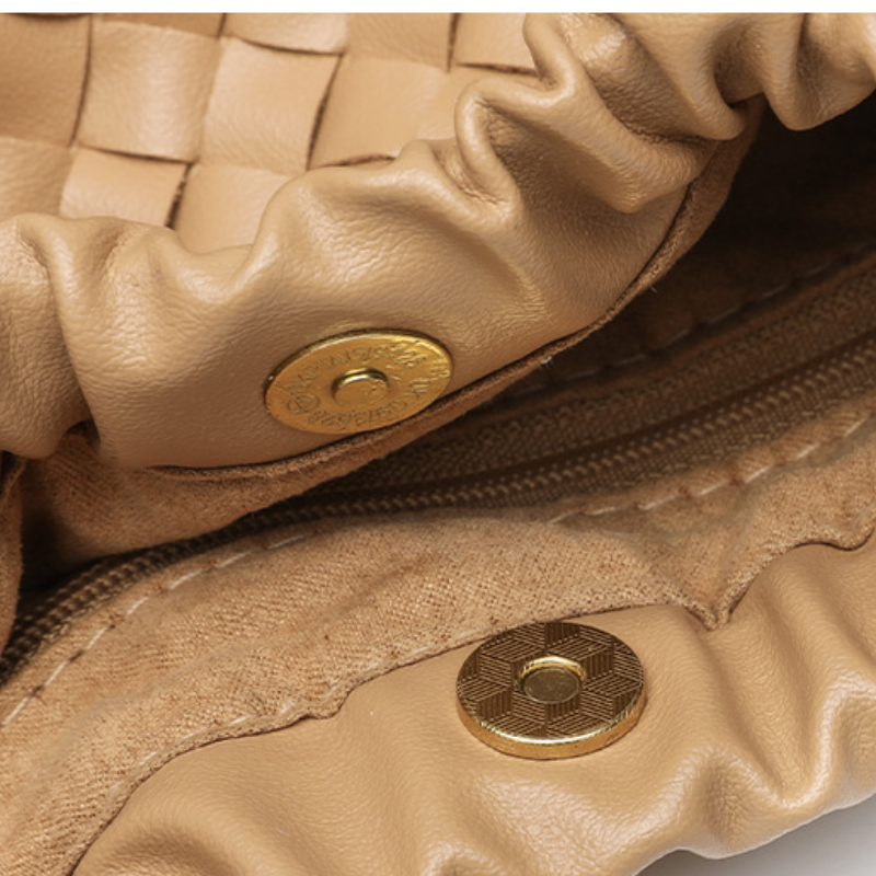 LE SAC BANDOULIÈRE ARTISANAL À BOULES DORÉES