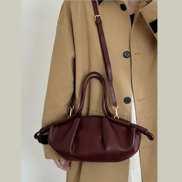 LE SAC-AUMÔNIÈRE PLISSÉ SCULPTURAL