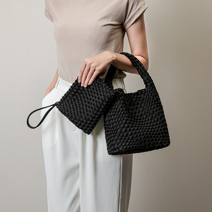 LE SAC CABAS VOLUME EN SATIN