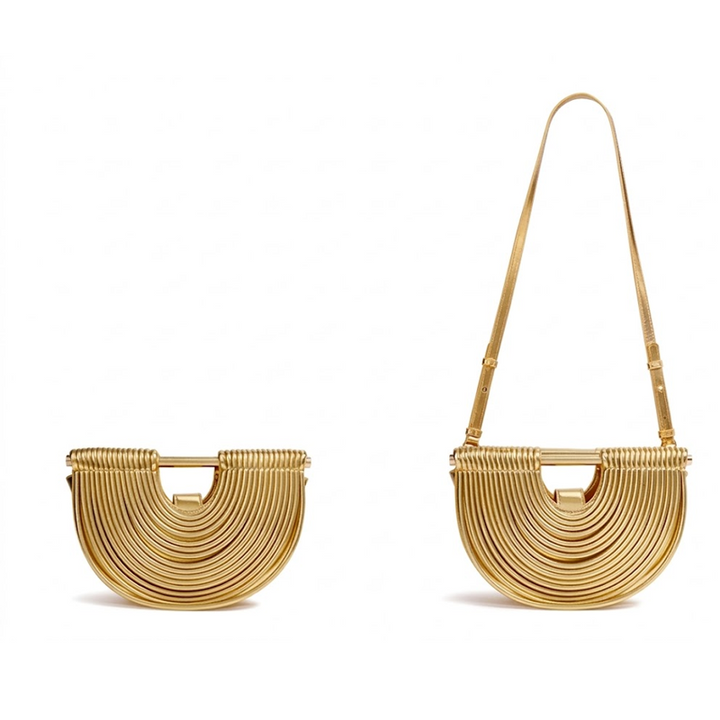 LA POCHETTE ARCHITECTURALE À PLIS RADIAUX