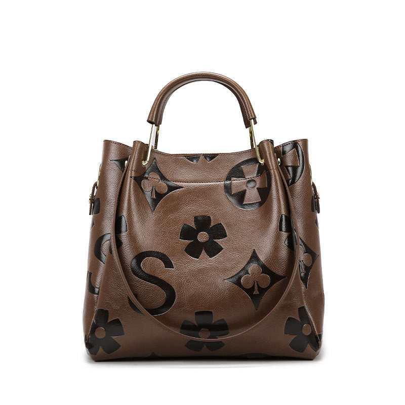 L'ENSEMBLE SAC FOURRE-TOUT GAUFRÉ MONOGRAMME LUXE