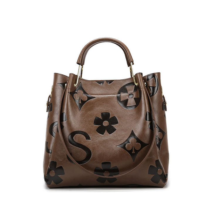 L'ENSEMBLE SAC FOURRE-TOUT GAUFRÉ MONOGRAMME LUXE
