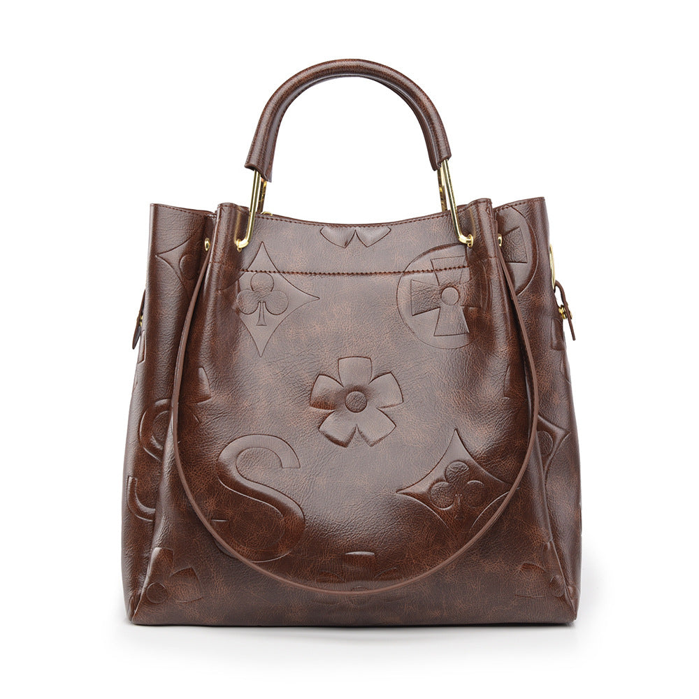L'ENSEMBLE SAC FOURRE-TOUT GAUFRÉ MONOGRAMME LUXE