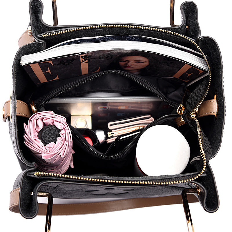L'ENSEMBLE SAC FOURRE-TOUT GAUFRÉ MONOGRAMME LUXE