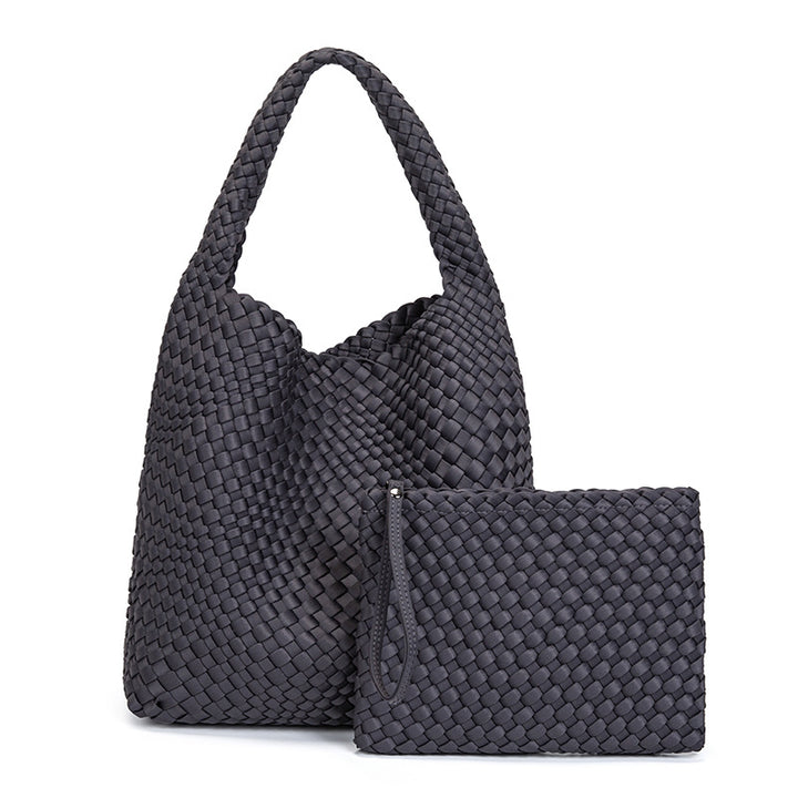 LE SAC CABAS VOLUME EN SATIN