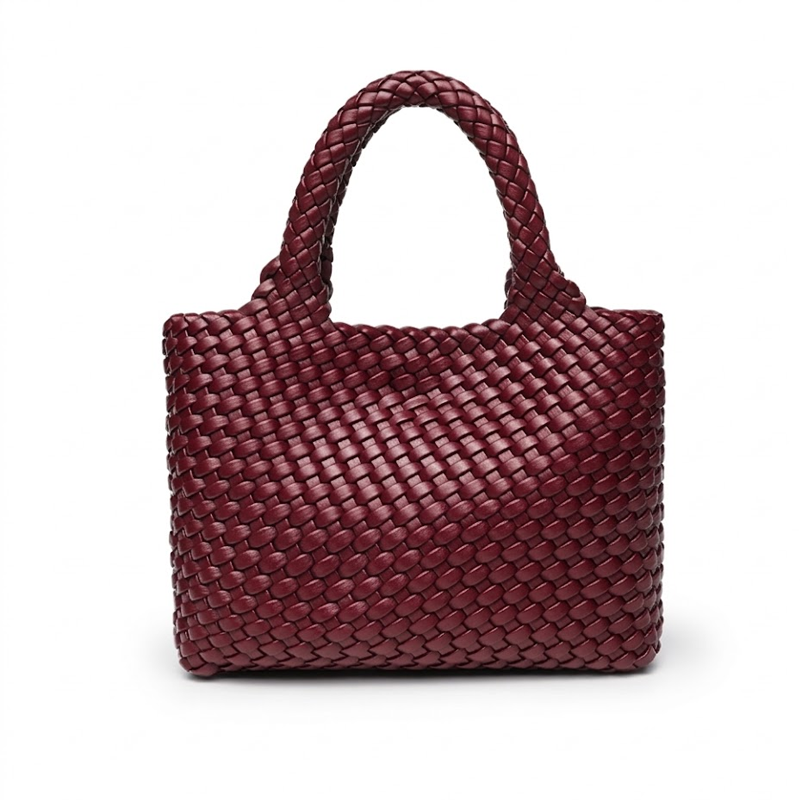 LE SAC CABAS MINI VOLUME POMPONS