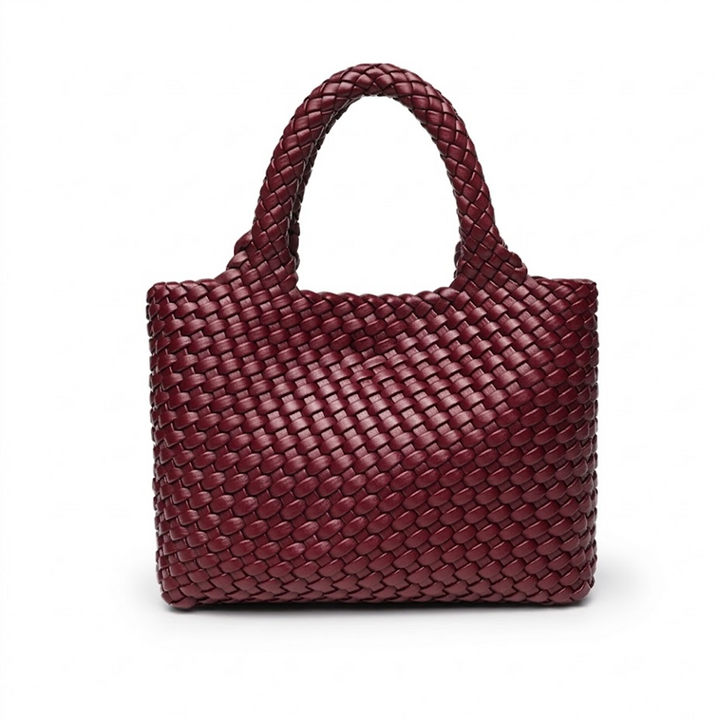 LE SAC CABAS MINI VOLUME POMPONS