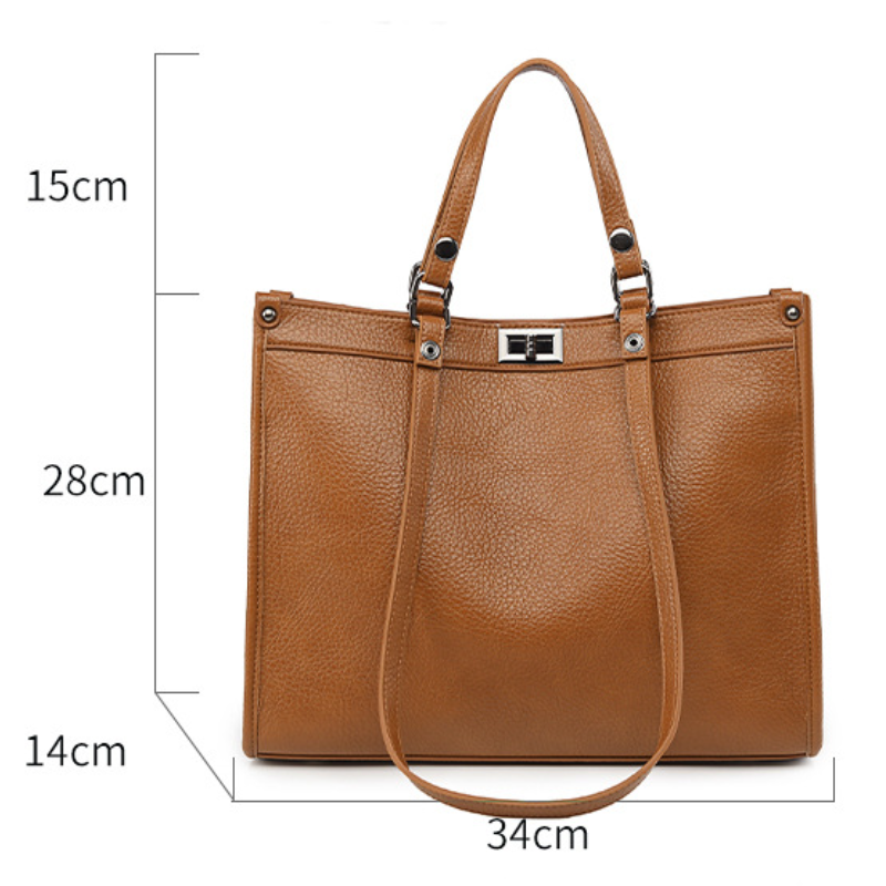 LE SAC FOURRE-TOUT DE TRAVAIL HERITAGE AVEC DÉTAIL DE CADENAS size chart 1