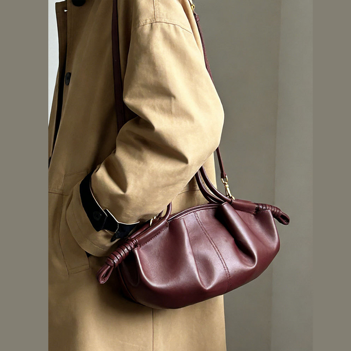 LE SAC-AUMÔNIÈRE PLISSÉ SCULPTURAL