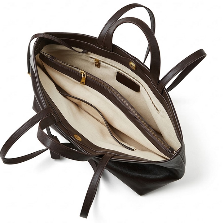 LE SAC CABAS ARTISANAL MULTI-COMPARTIMENTS