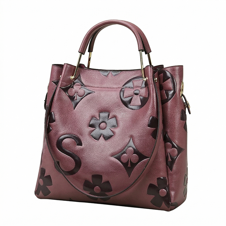 L'ENSEMBLE SAC FOURRE-TOUT GAUFRÉ MONOGRAMME LUXE
