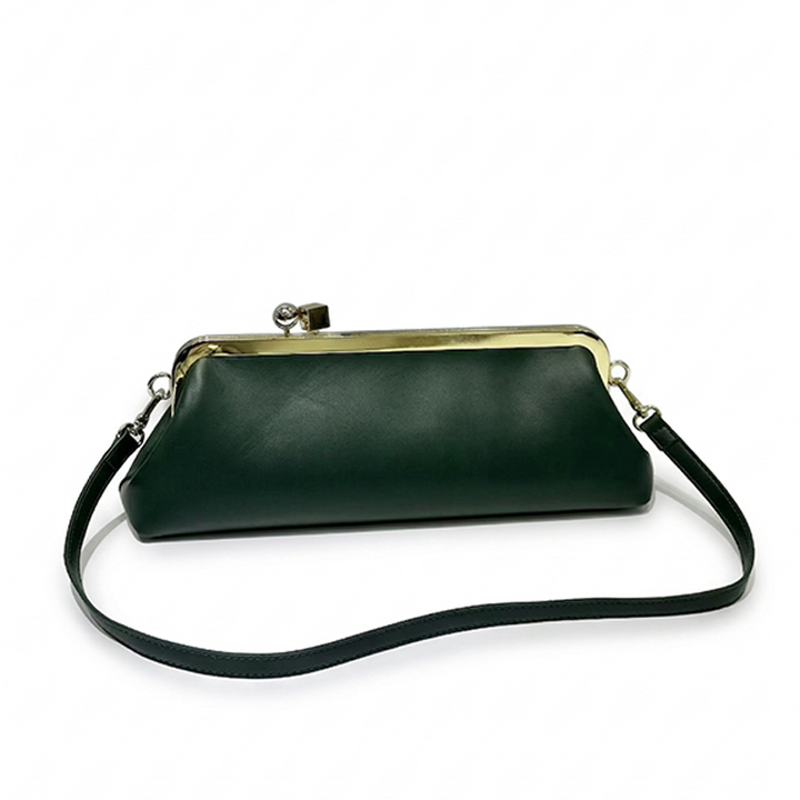 LA POCHETTE ALLONGÉE VINTAGE AVEC FERMOIR