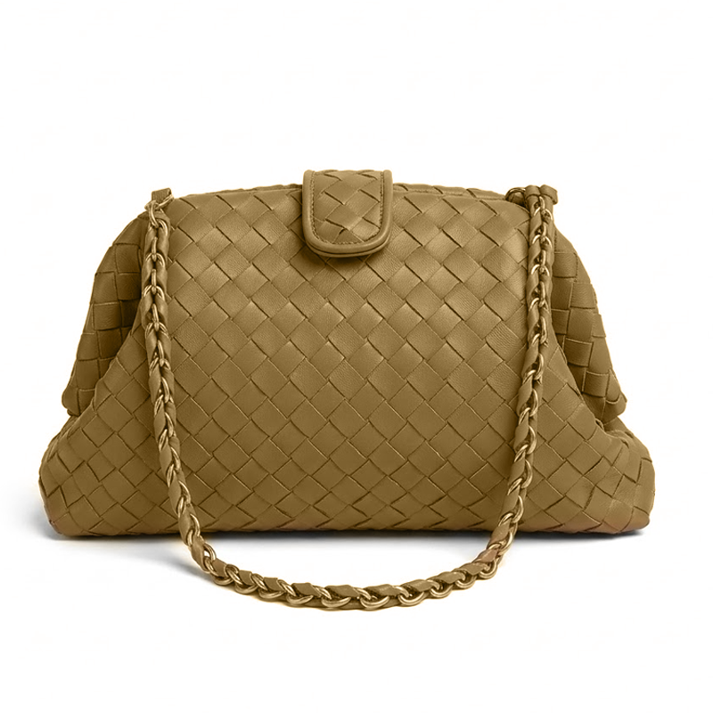 LA POCHETTE CHAÎNE TRESSÉE