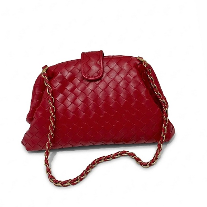 LA POCHETTE CHAÎNE TRESSÉE