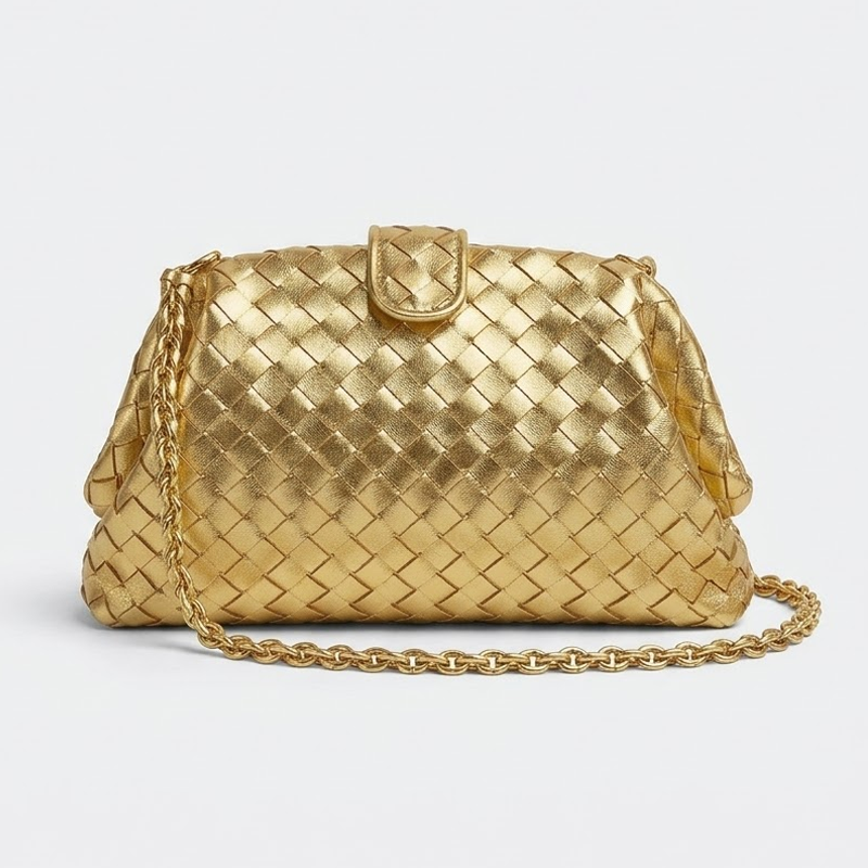 LA POCHETTE CHAÎNE TRESSÉE