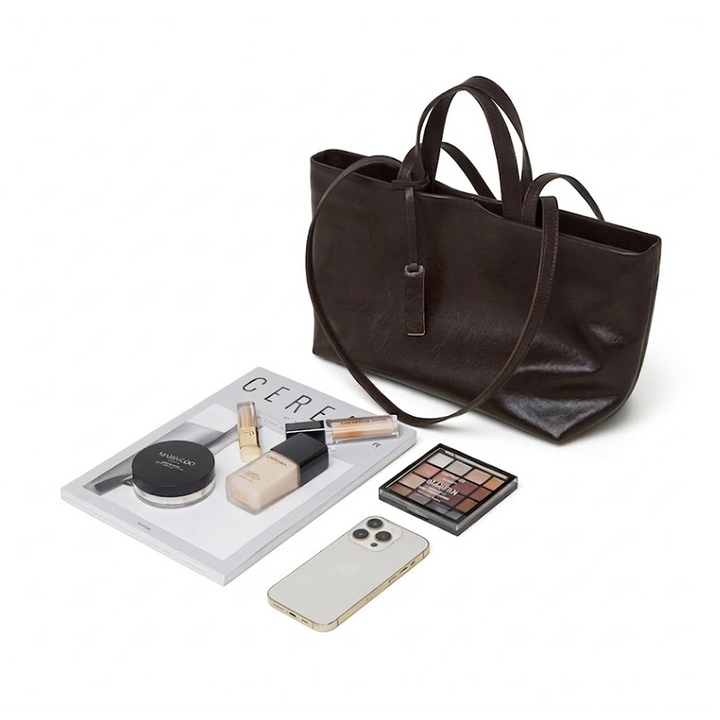 LE SAC CABAS ARTISANAL MULTI-COMPARTIMENTS