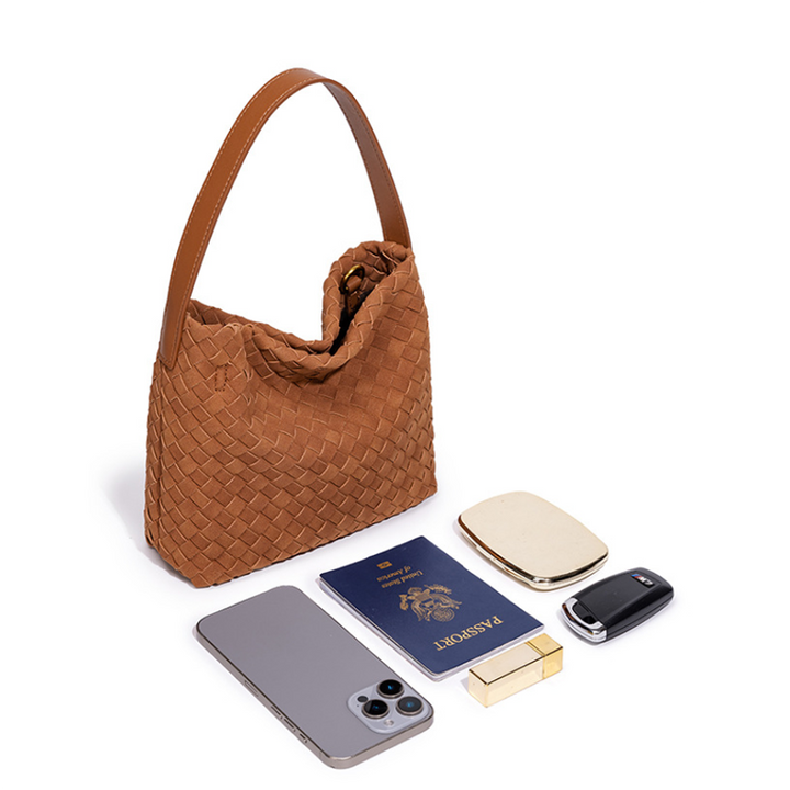 LE SAC CABAS VOLUME EN FAUX SUÈDE