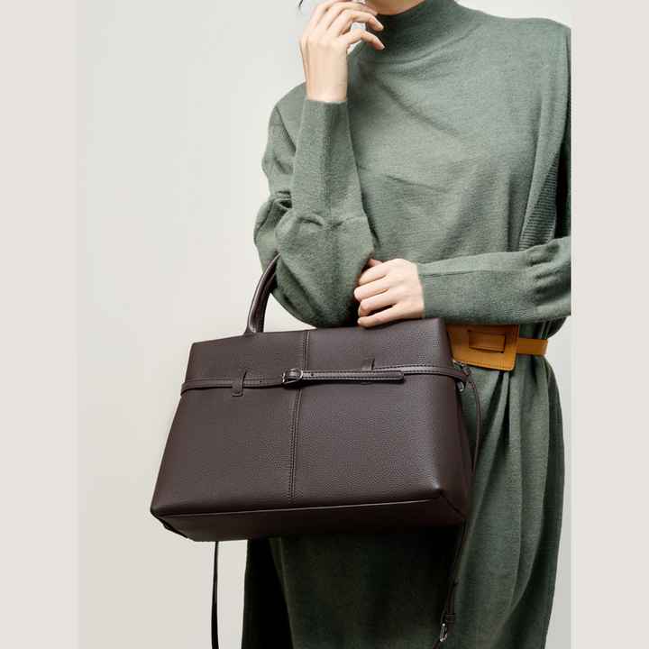 LE SAC CABAS D'AFFAIRES CEINTURÉ