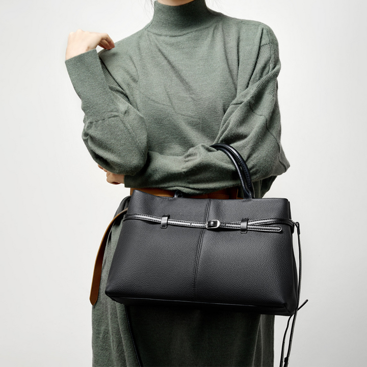 LE SAC CABAS D'AFFAIRES CEINTURÉ