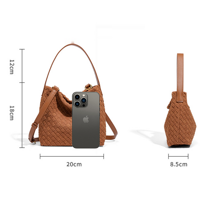 LE SAC CABAS VOLUME EN FAUX SUÈDE
