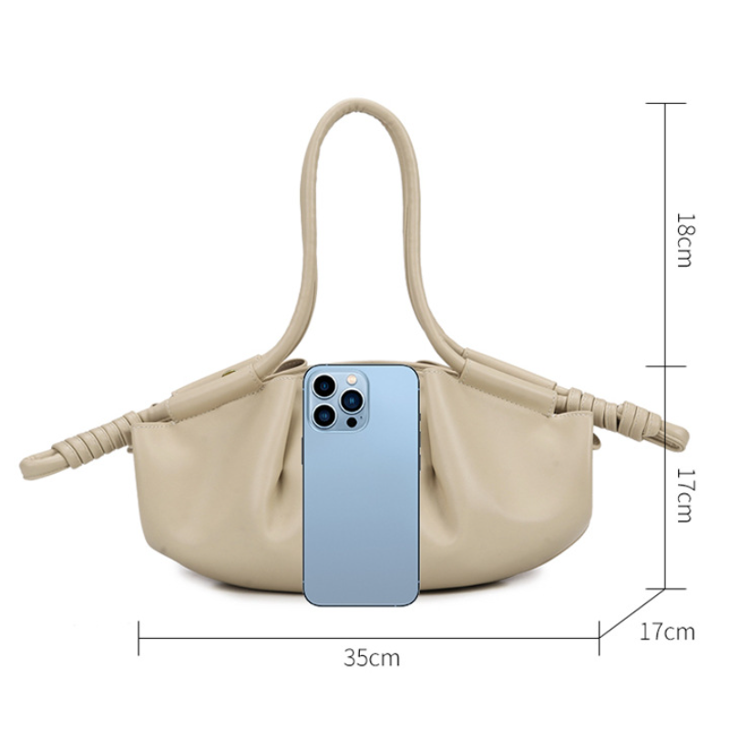 LE SAC-AUMÔNIÈRE PLISSÉ SCULPTURAL size chart 1