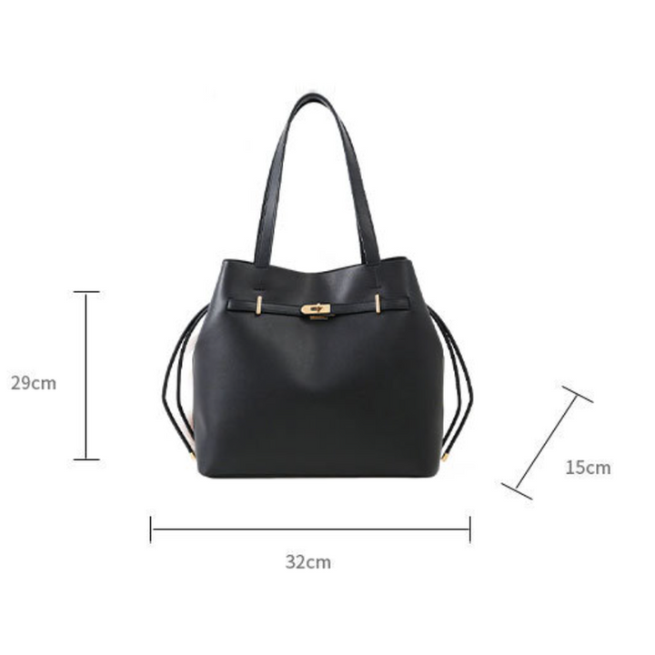 LE SAC DE COURSES AVEC CORDON DE SERRAGE ET CEINTURE