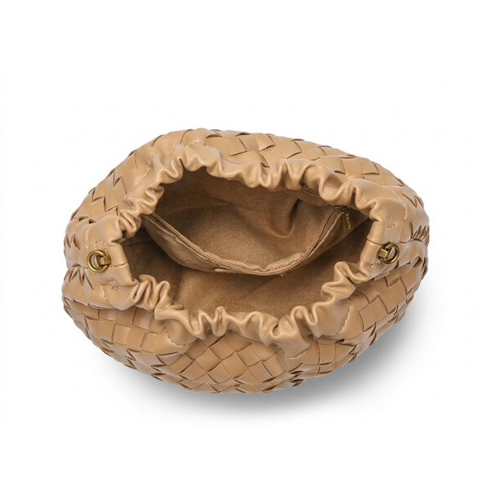 LE SAC BANDOULIÈRE ARTISANAL À BOULES DORÉES