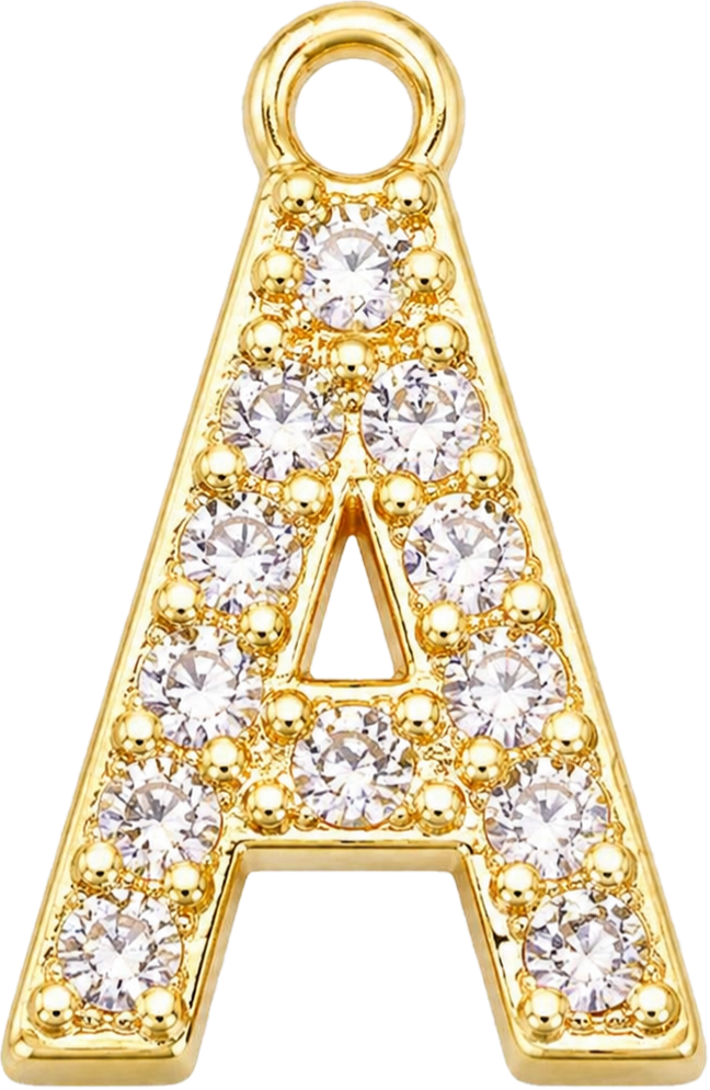 Gold Letter A