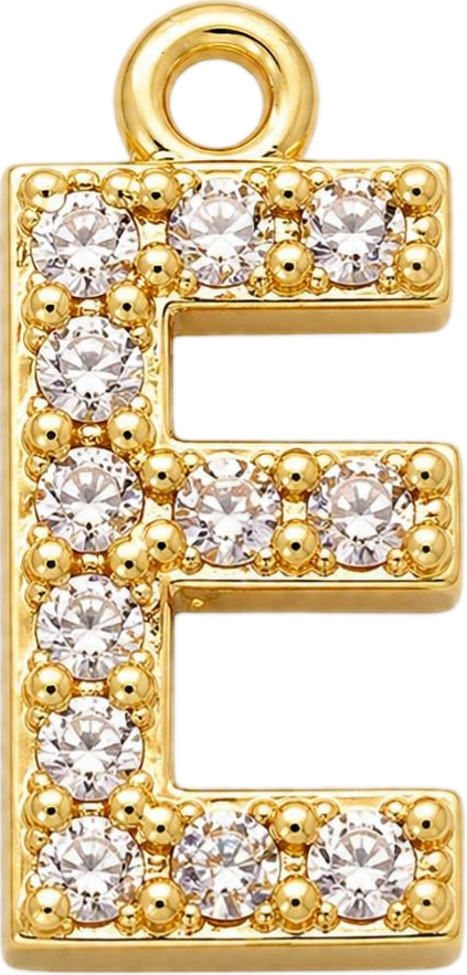 Gold Letter E
