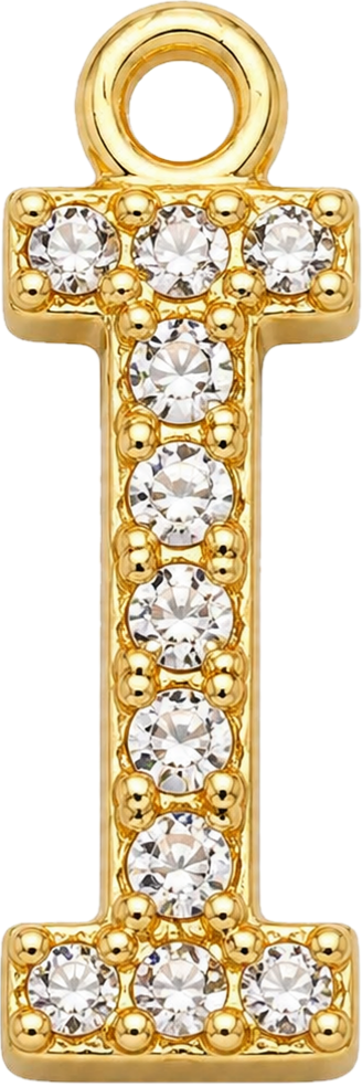 Gold Letter I