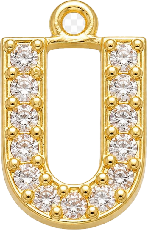 Gold Letter U