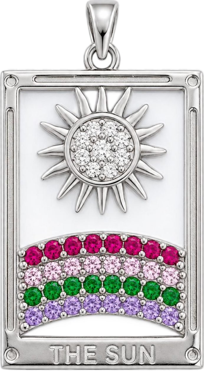 Sun Tarot Charm