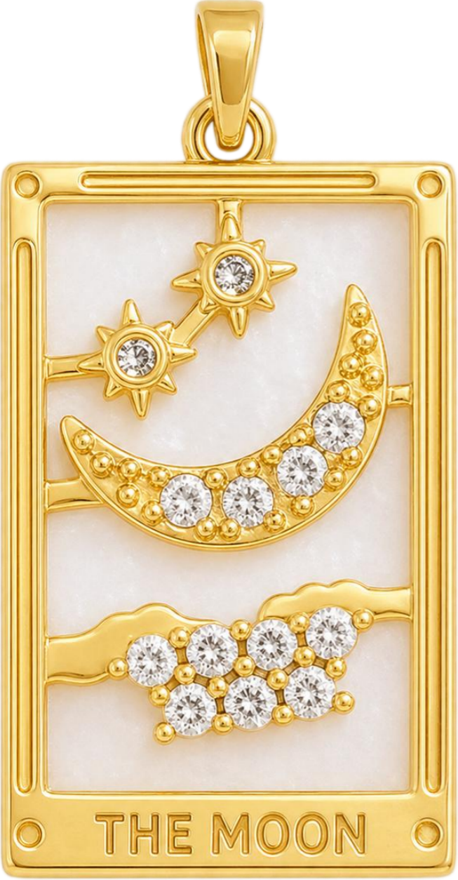 Moon Tarot Charm
