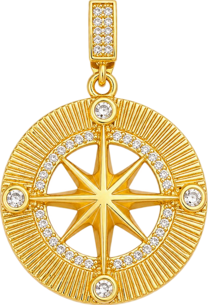 Star Compass Charm