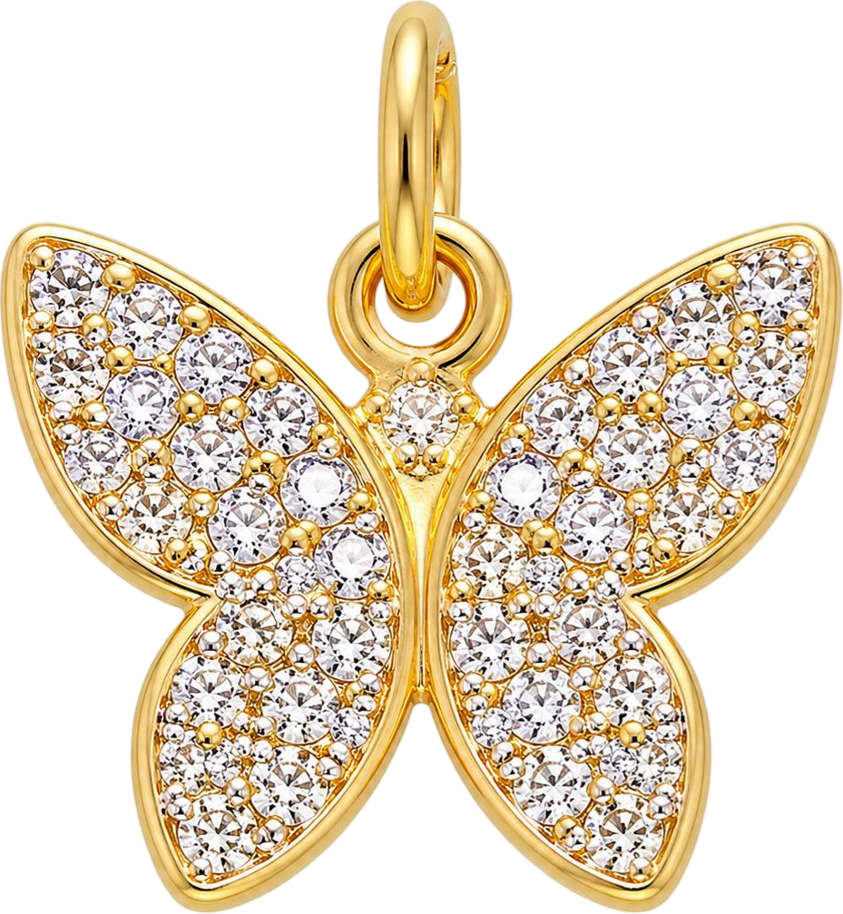Gold Butterfly Charm