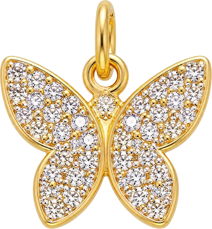 Gold Butterfly Charm