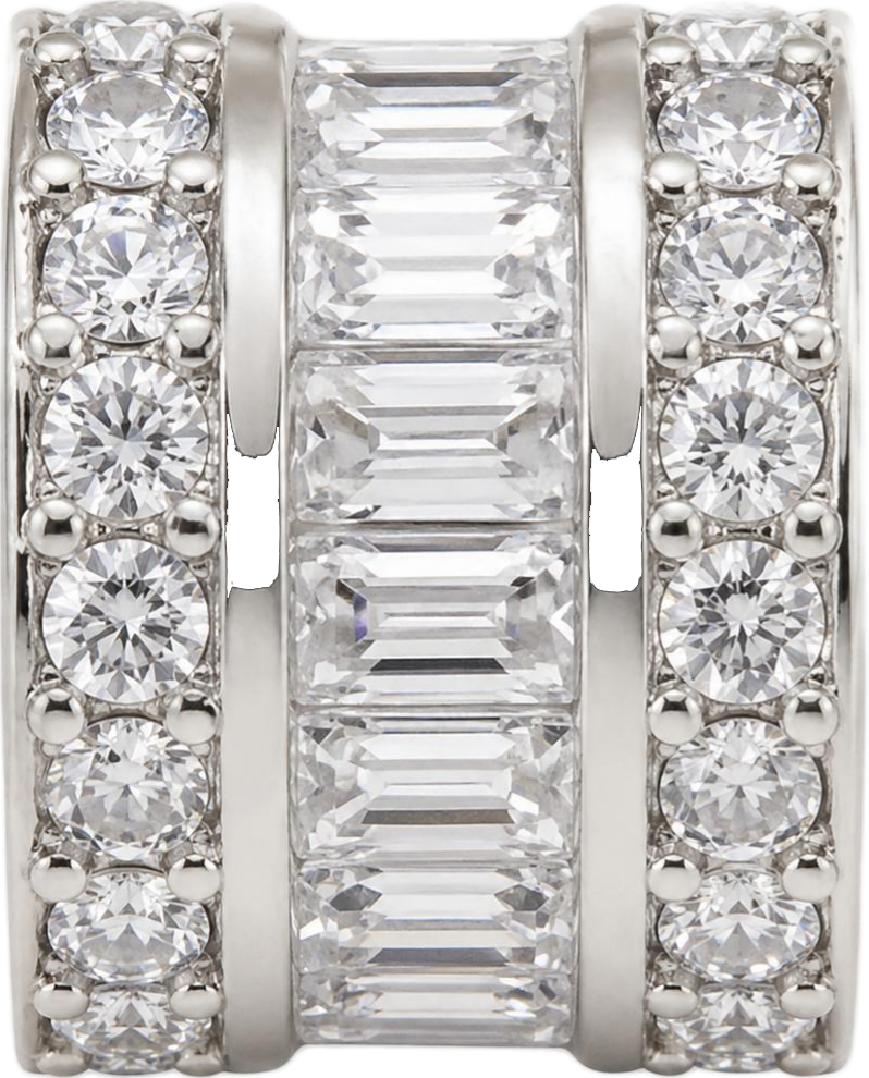 Silver Triple Bar Spacer