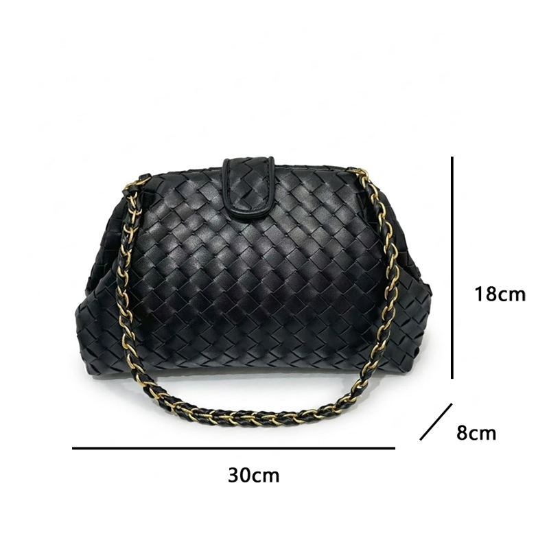 LA POCHETTE CHAÎNE TRESSÉE