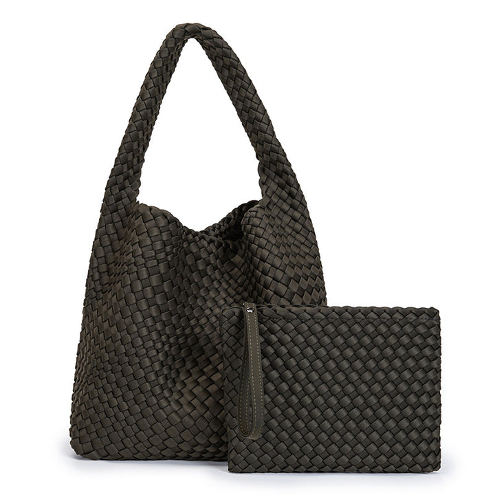 LE SAC CABAS VOLUME EN SATIN