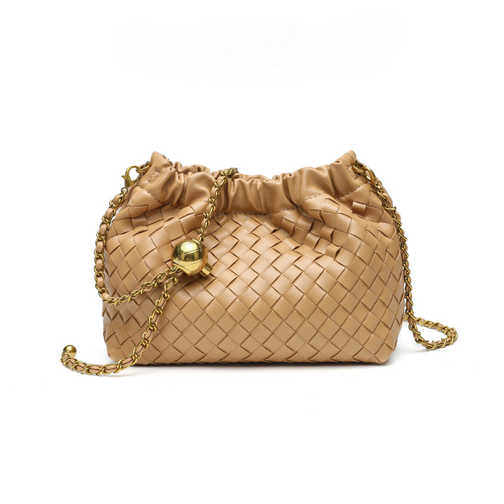 LE SAC BANDOULIÈRE ARTISANAL À BOULES DORÉES